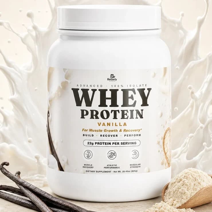 Advanced 100% Whey Protein Isolate (Vanilla)