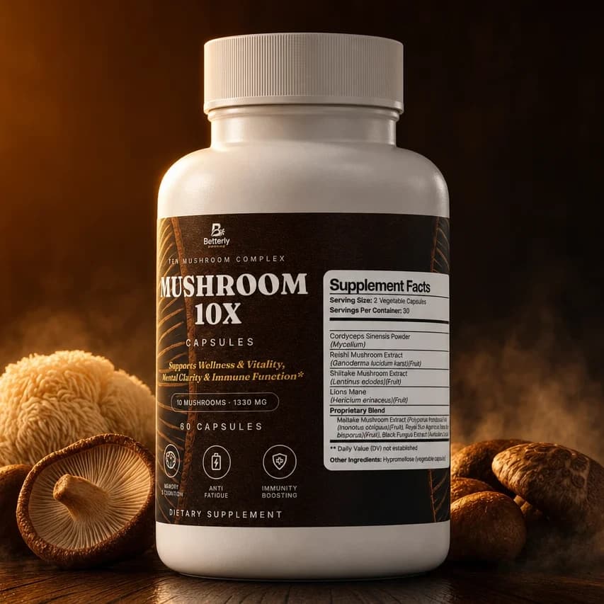 Mushroom Complex 10 X — featured