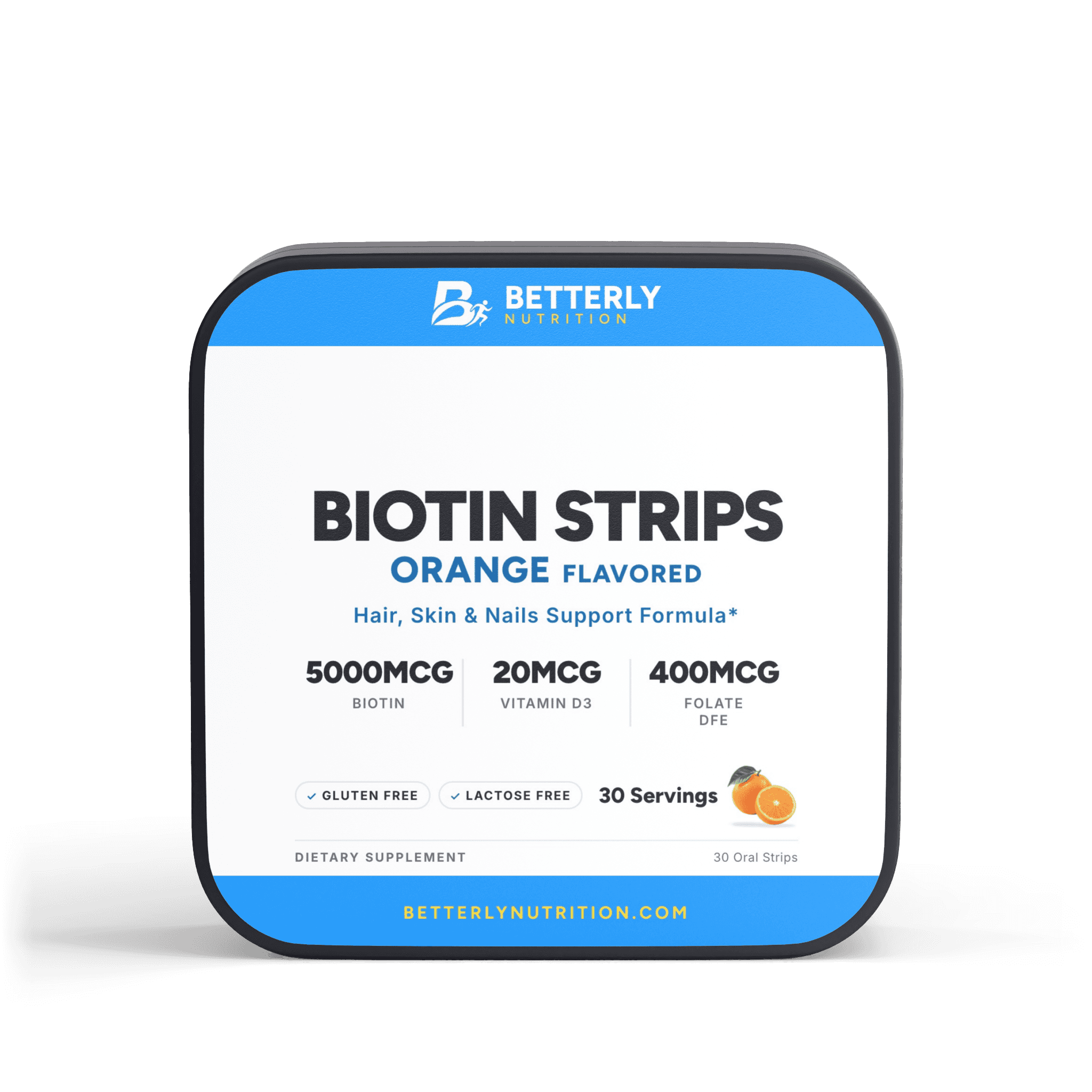 5,000mcg Biotin Strips