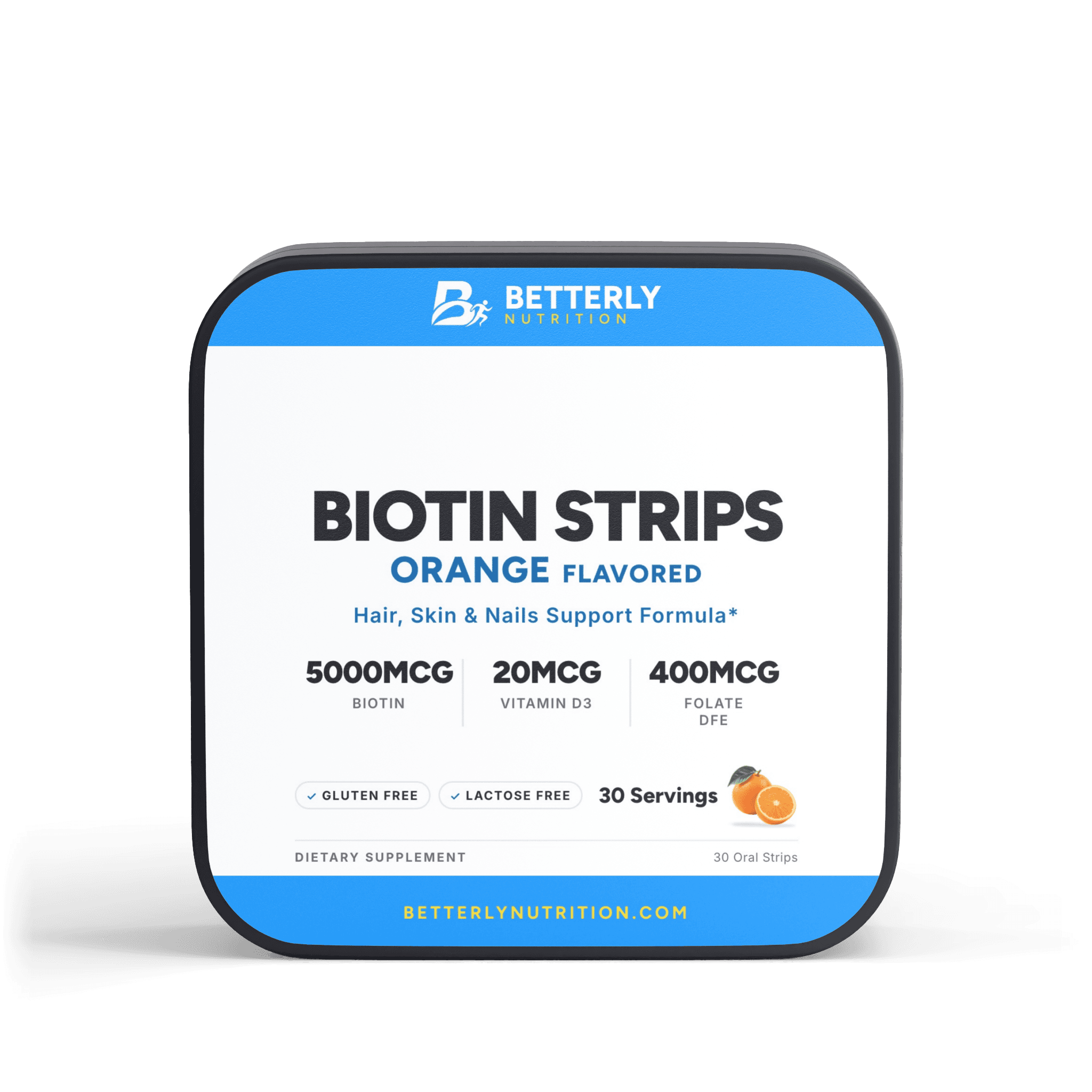 5,000mcg Biotin Strips