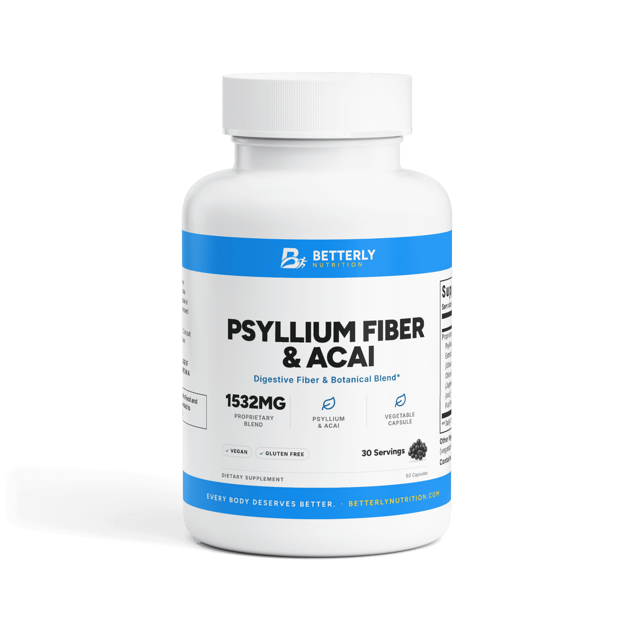 Psyllium Fiber & Acai Capsules