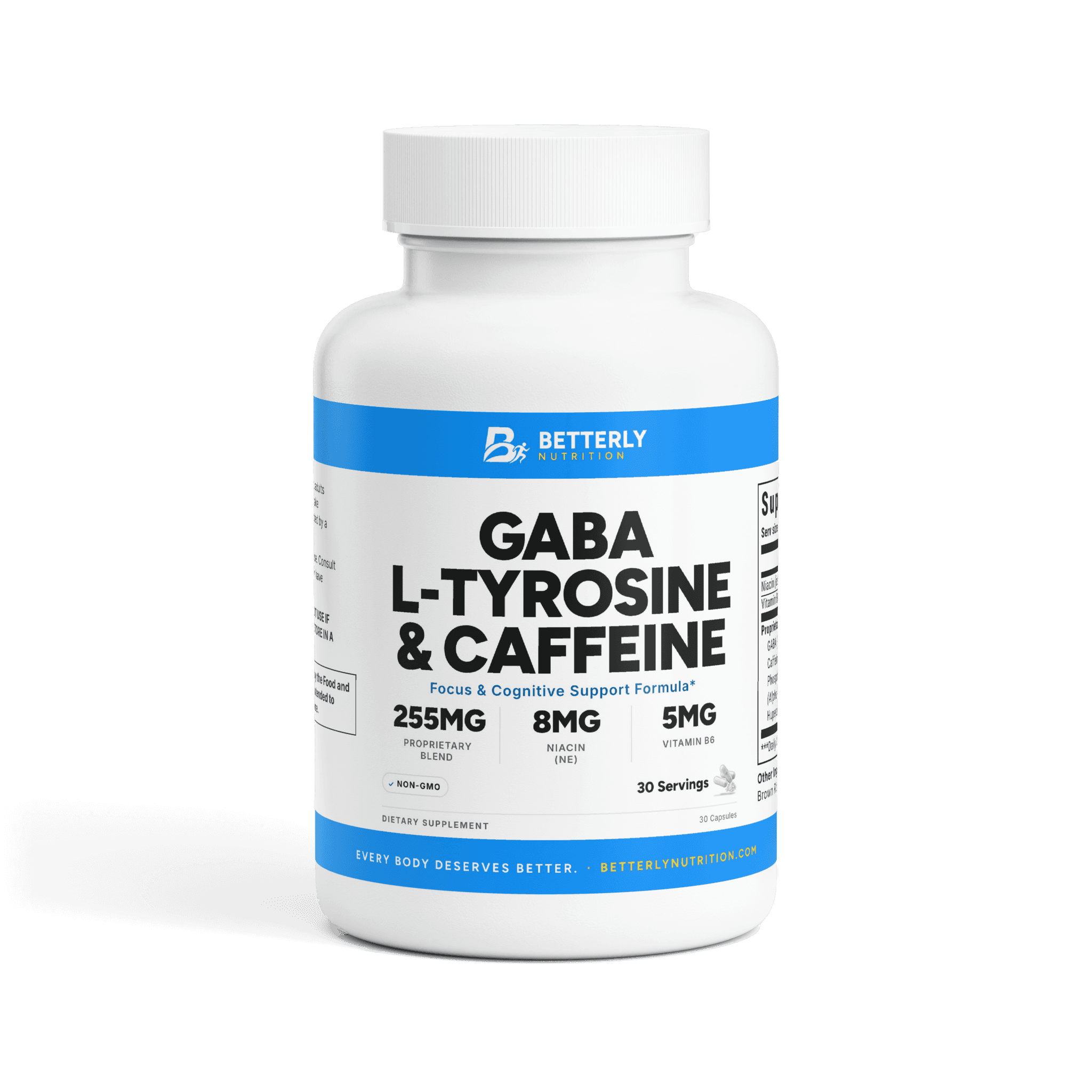 GABA, L-Tyrosine & Caffeine Capsules