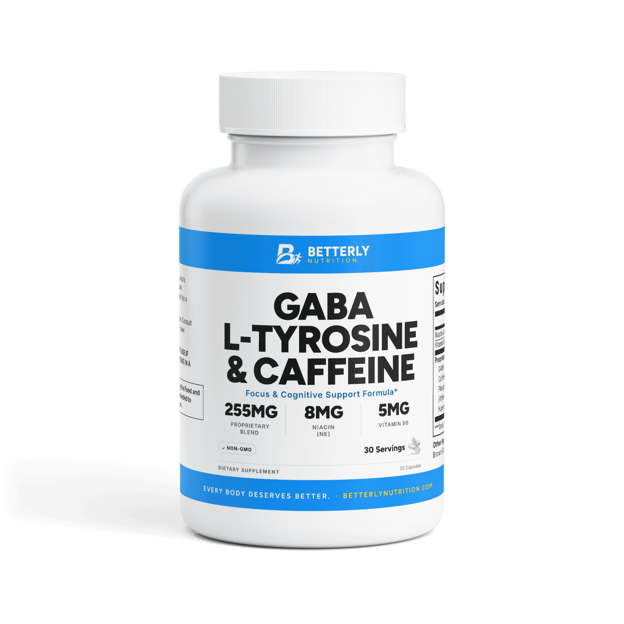 GABA, L-Tyrosine & Caffeine Capsules