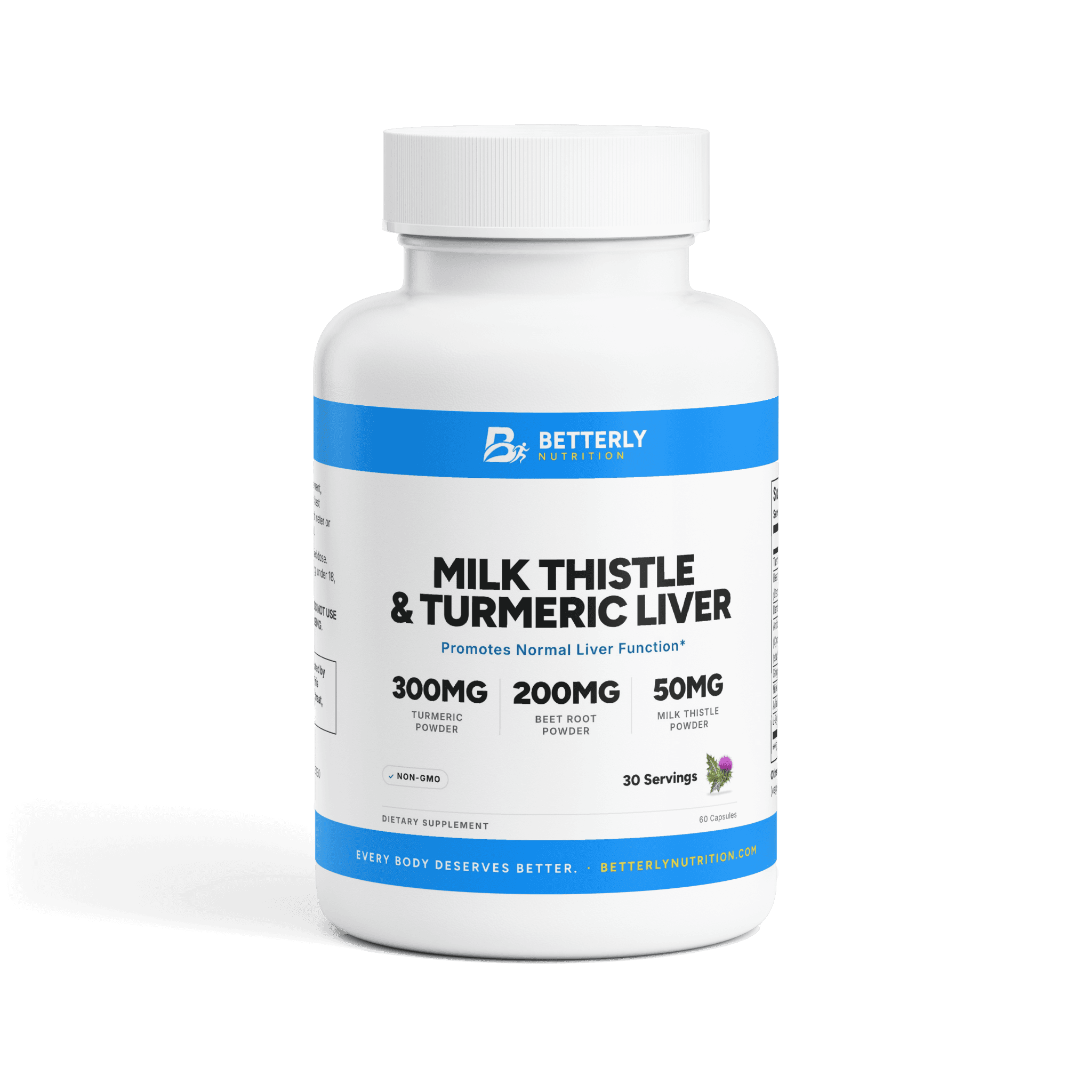 Milk Thistle & Turmeric Liver Capsules
