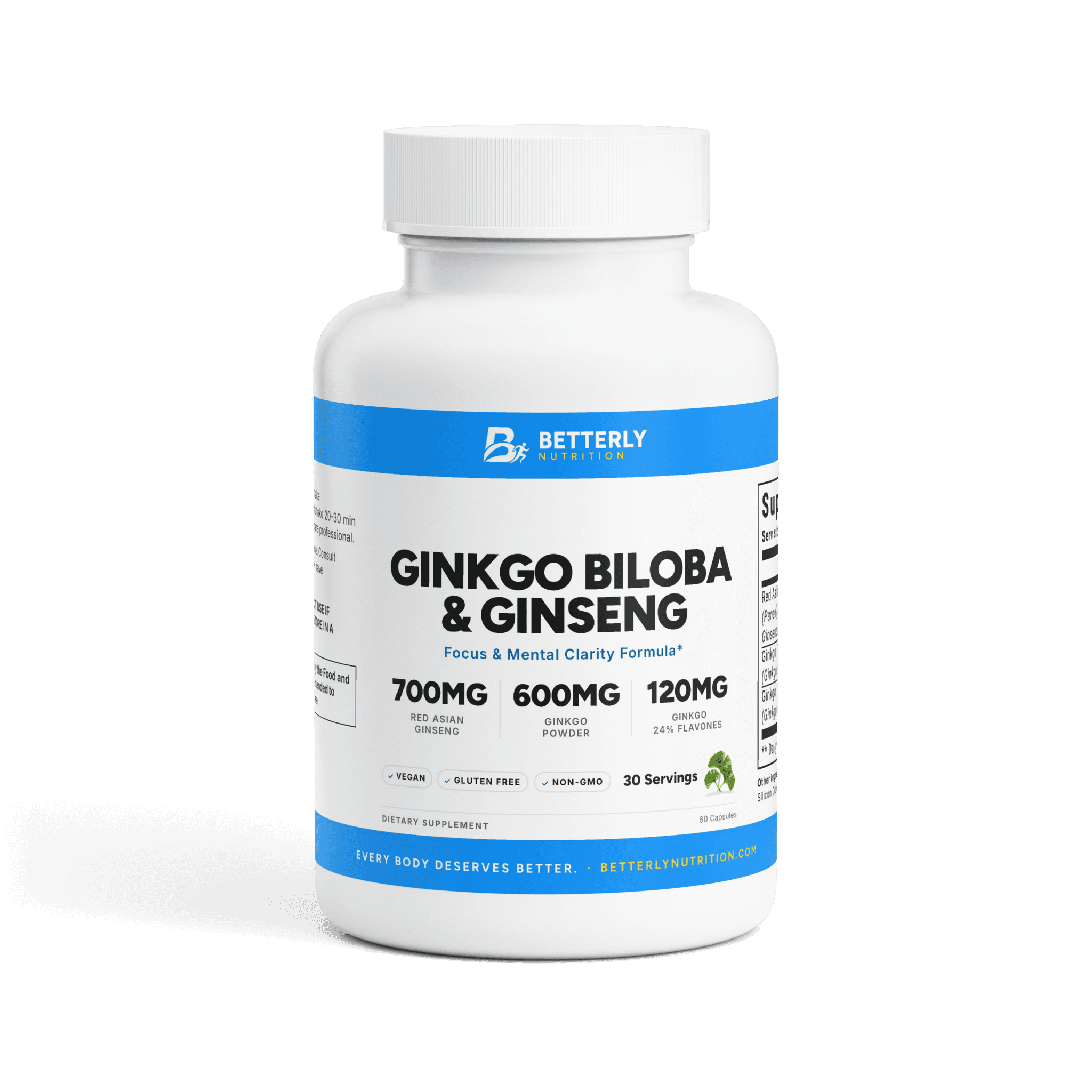 Ginkgo Biloba & Ginseng Capsules