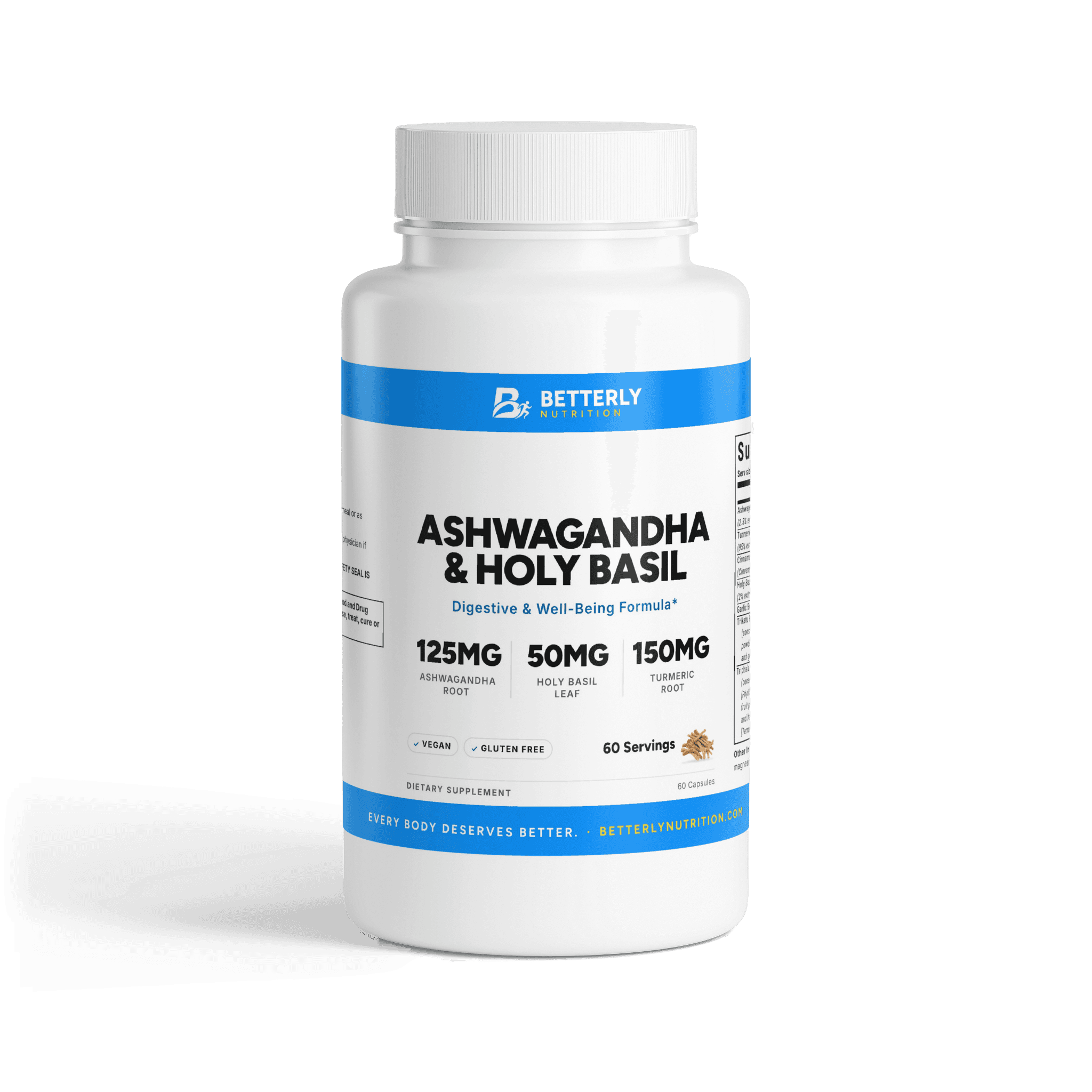 Ashwagandha & Holy Basil Ayurvedic Capsules