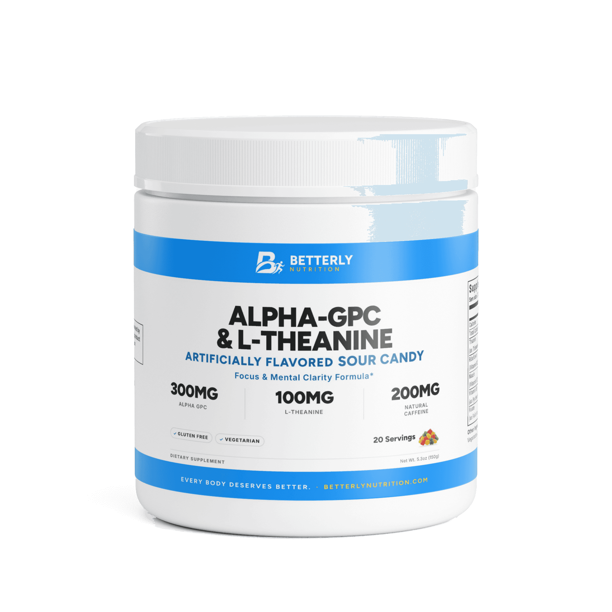 Alpha-GPC & L-Theanine Focus Powder