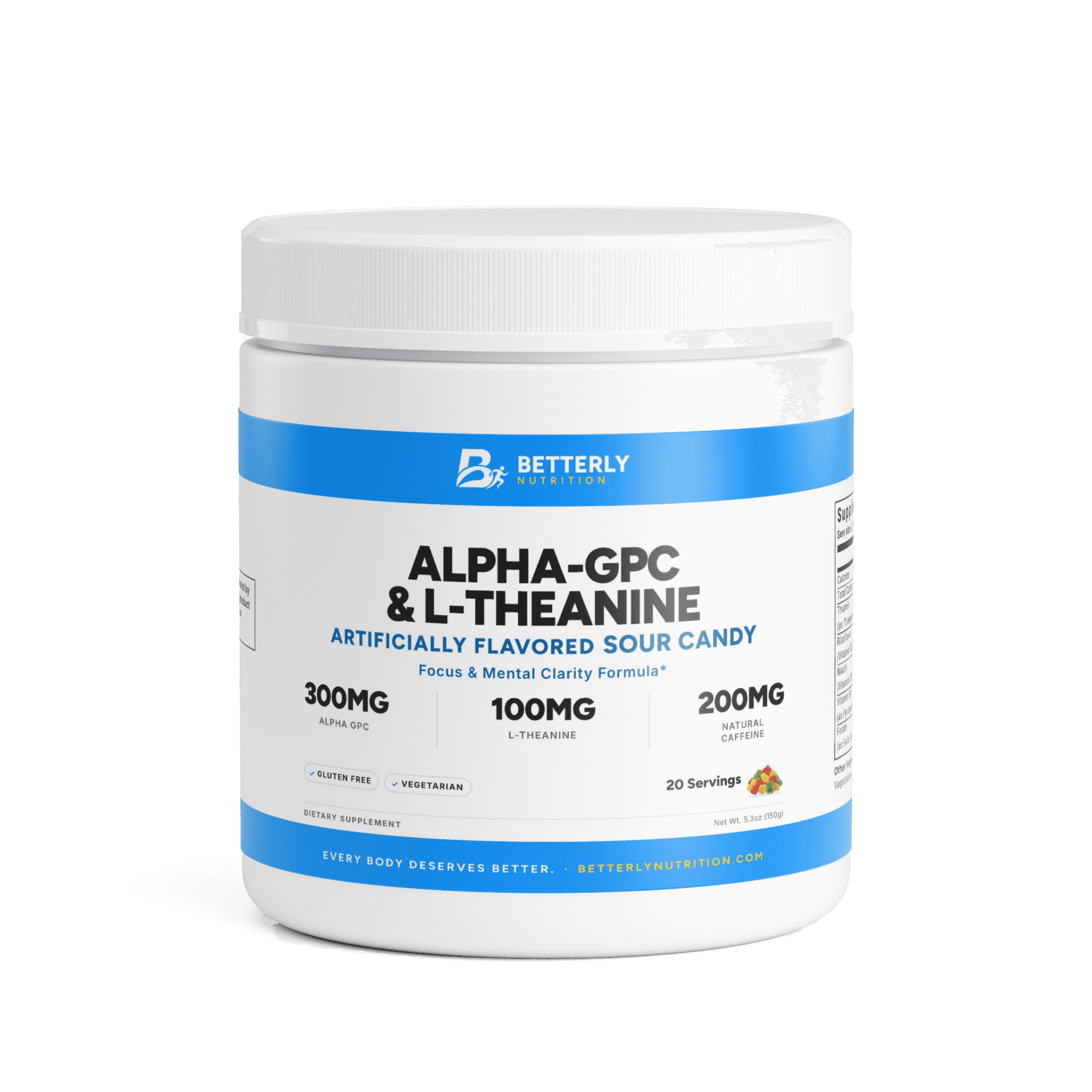 Alpha-GPC & L-Theanine Focus Powder