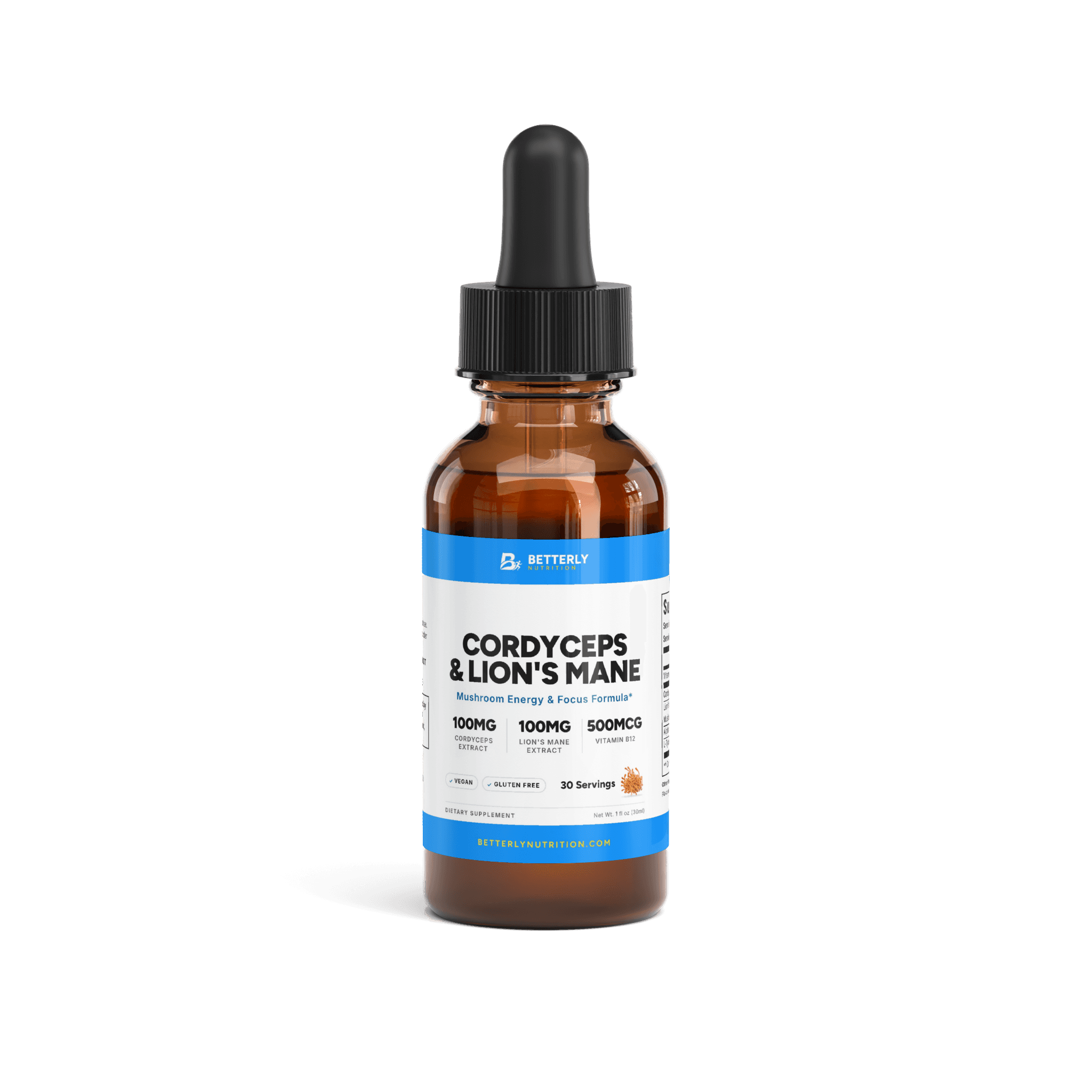 Cordyceps & Lion's Mane Energy Drops