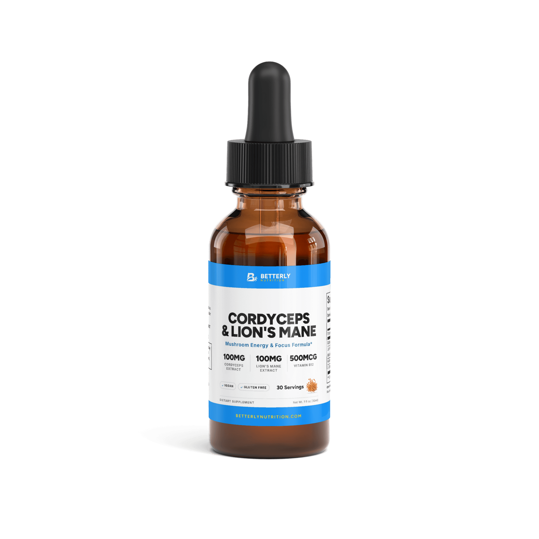 Cordyceps & Lion's Mane Energy Drops