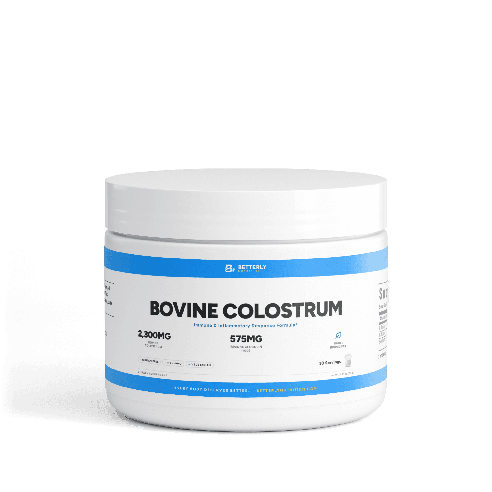 2,300mg Bovine Colostrum Powder