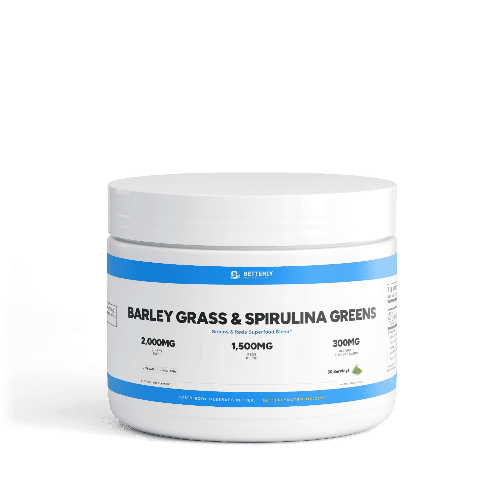 Barley Grass & Spirulina Greens Powder