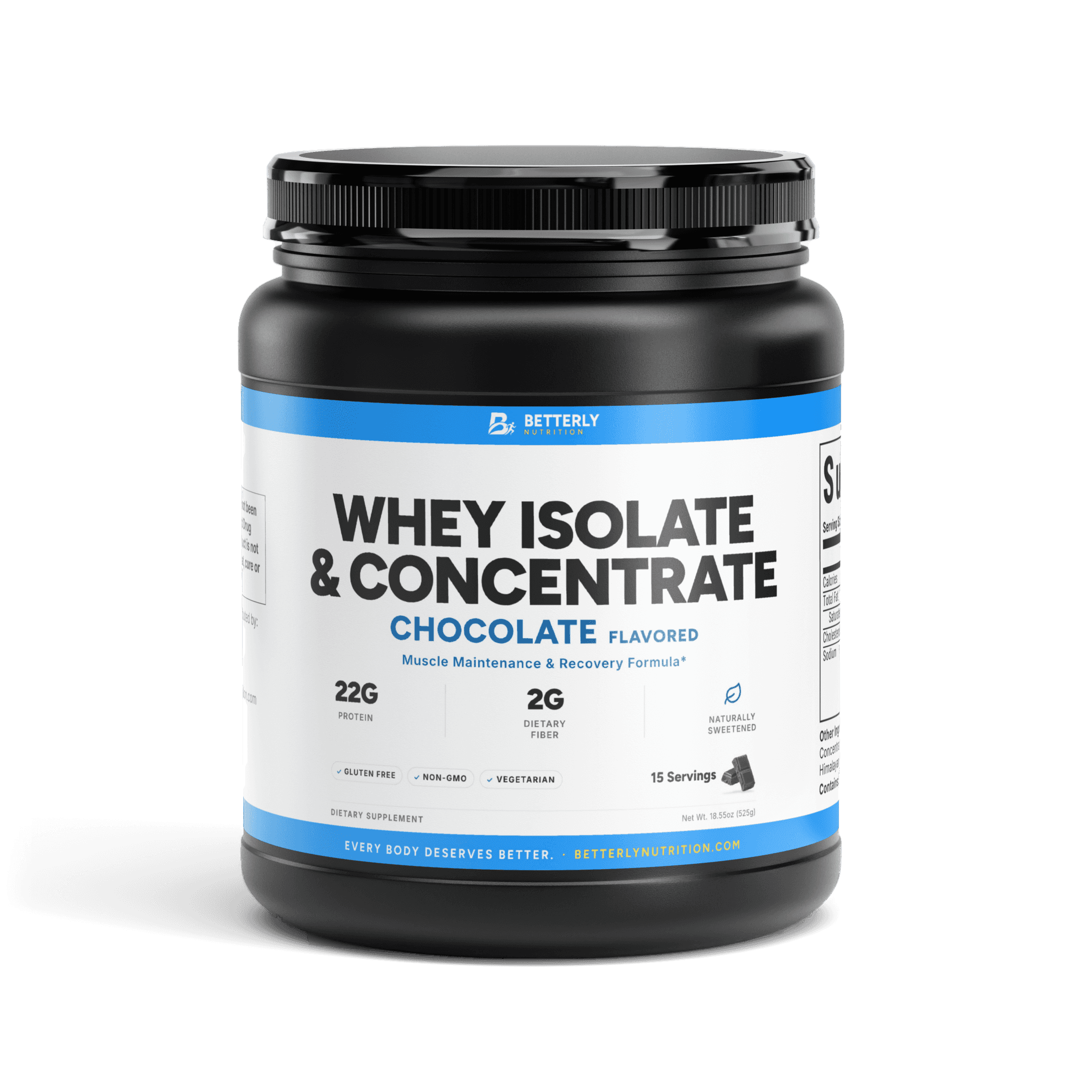 Whey Isolate & Concentrate Blend Powder
