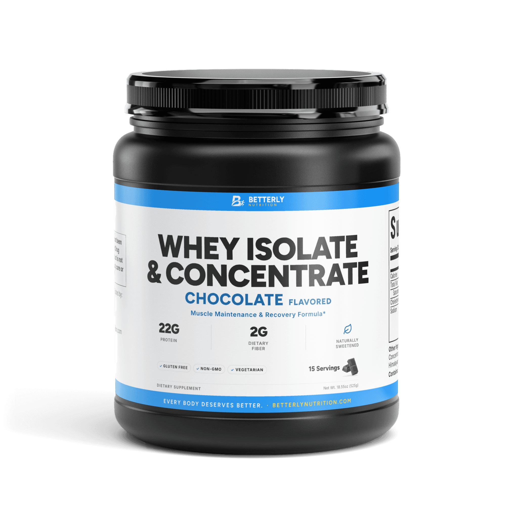 Whey Isolate & Concentrate Blend Powder