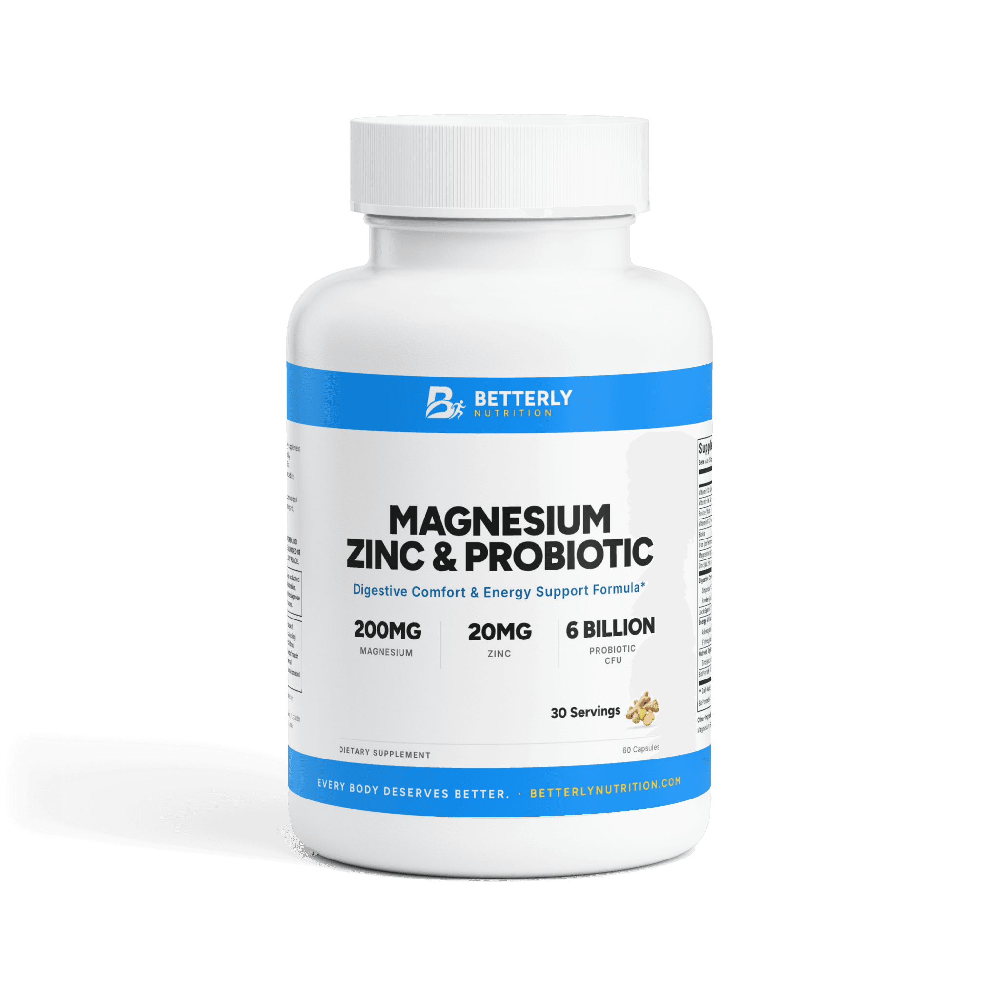 Magnesium, Zinc & Probiotic Capsules