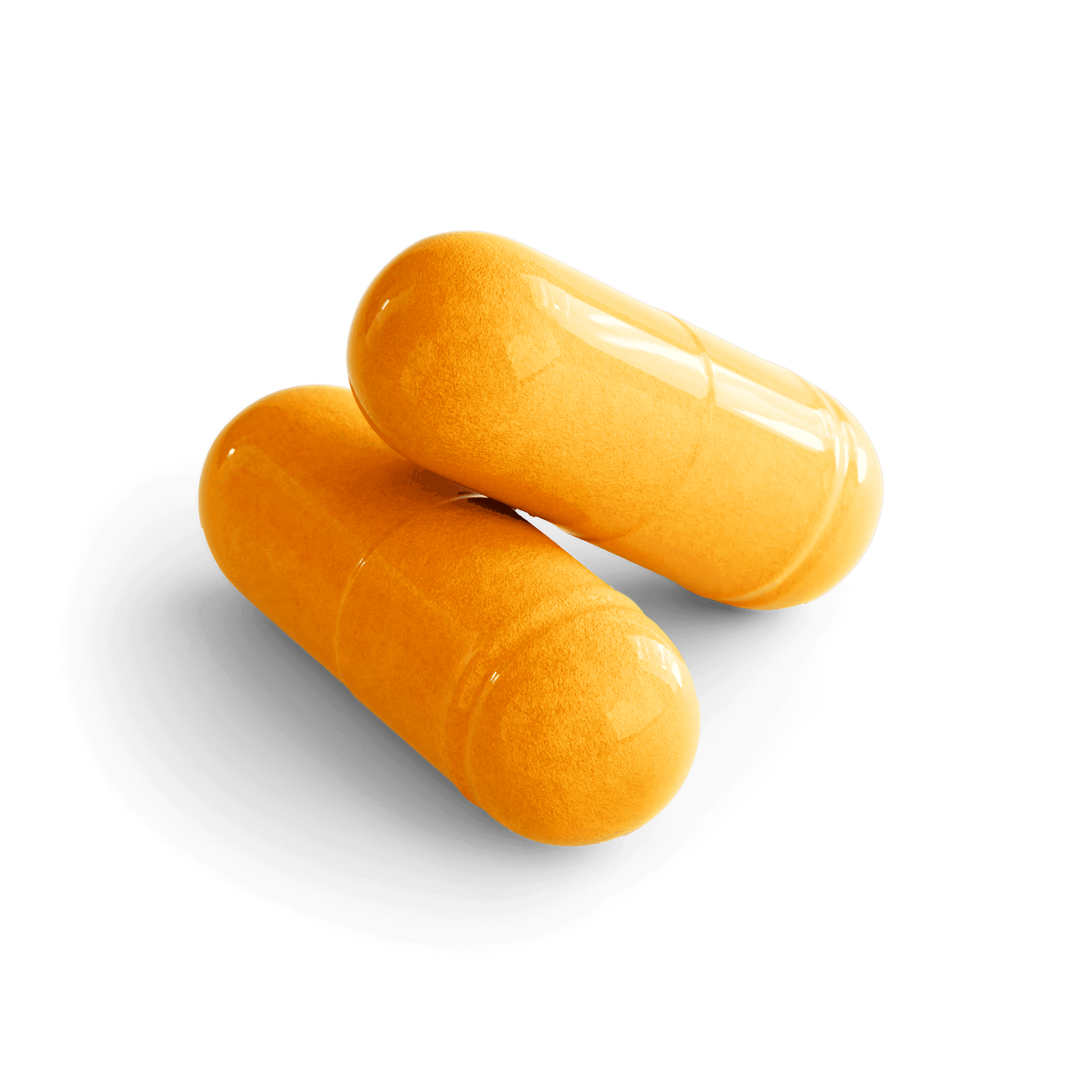 CoQ10 Ubiquinone Capsules, close-up of the contents