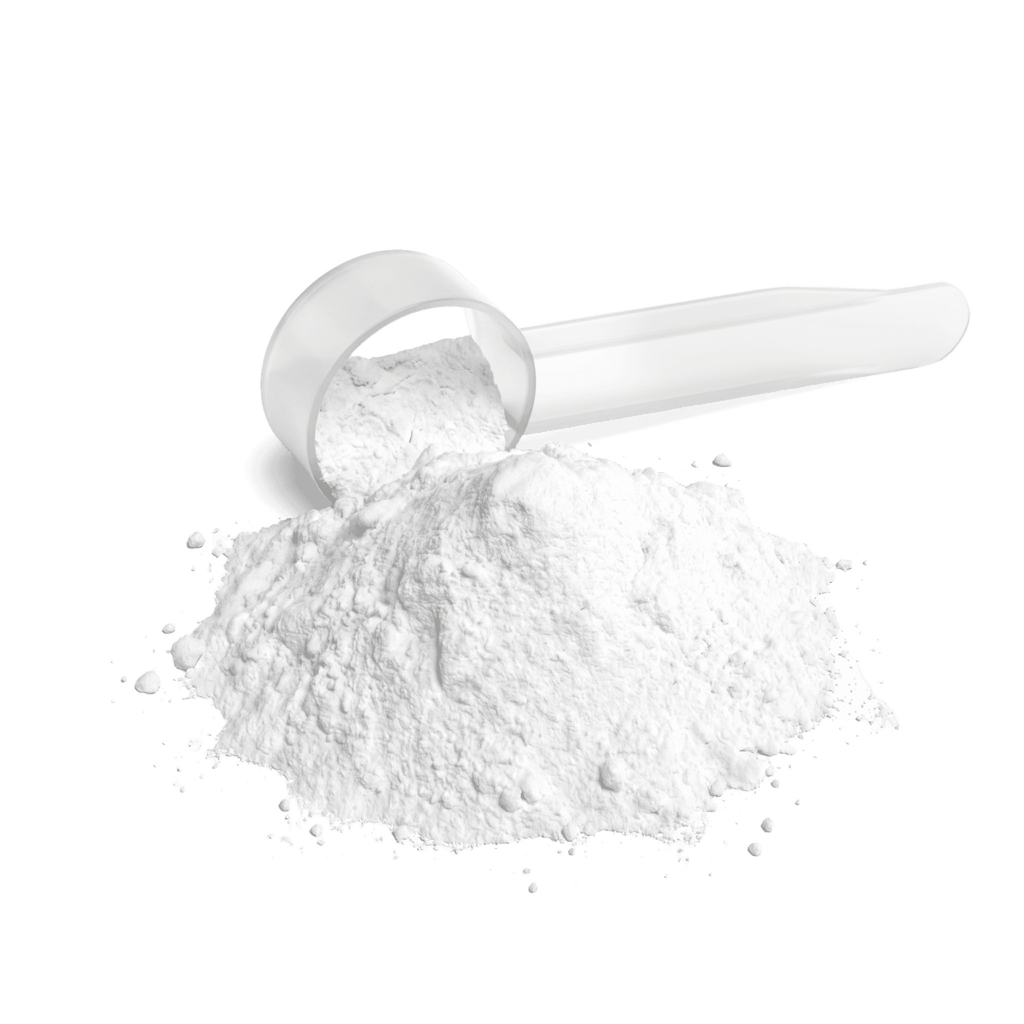 L-Glutamine Powder, close-up of the contents