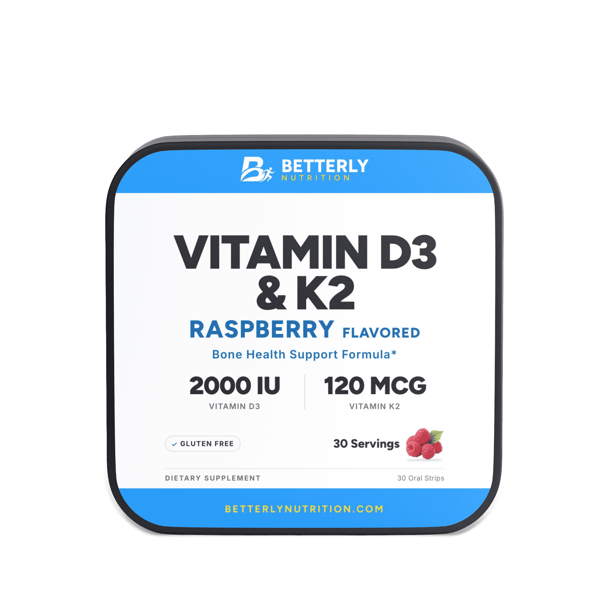 2,000 IU Vitamin D3 & K2 Strips
