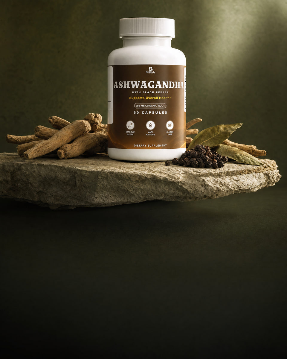 Adaptogens — Betterly ashwagandha