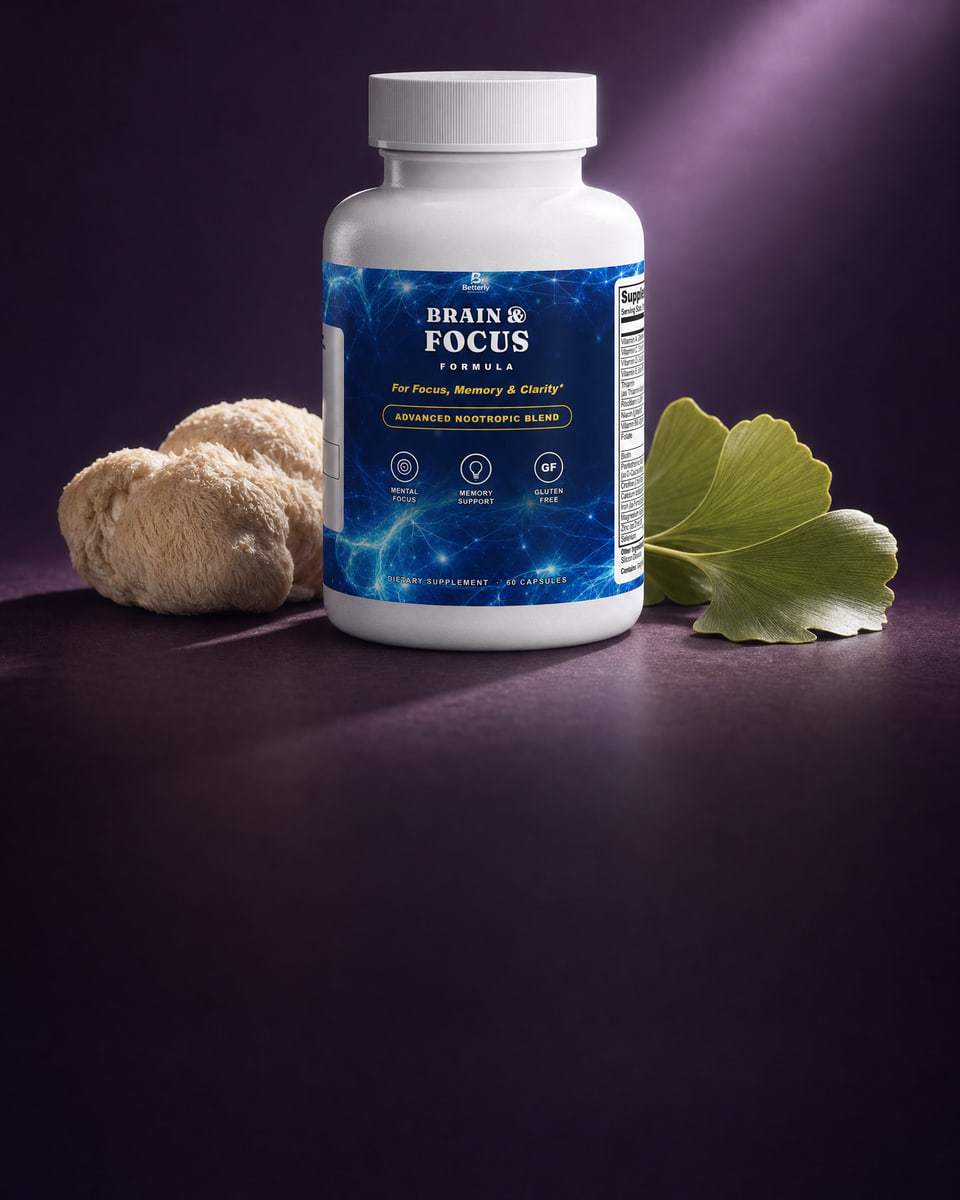 Nootropics & Focus — Betterly brain focus formula
